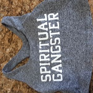 Spiritual Gangster sports bra NWOT
